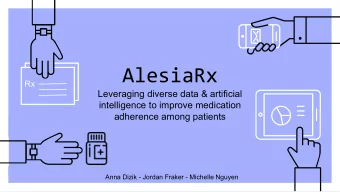 AlesiaRx  Rx  Leveraging diverse data &amp; artificial  intelligence to improve medication