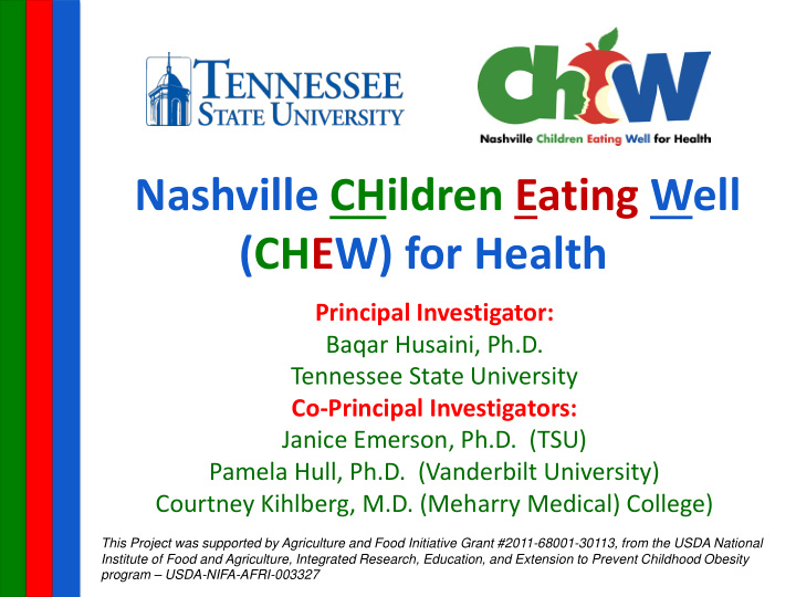 nashville children eating well chew for health