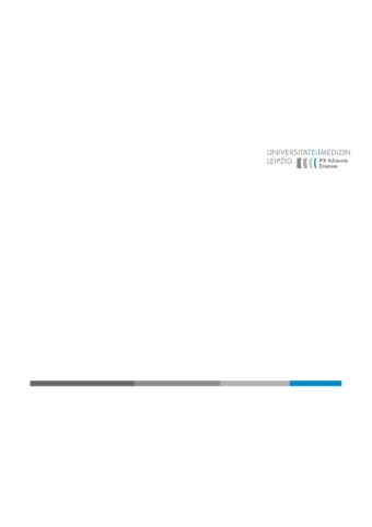 A Comprehensive Clinical Research  Database based on CDISC ODM  and i2b2  F. Meineke, S. Stubert.