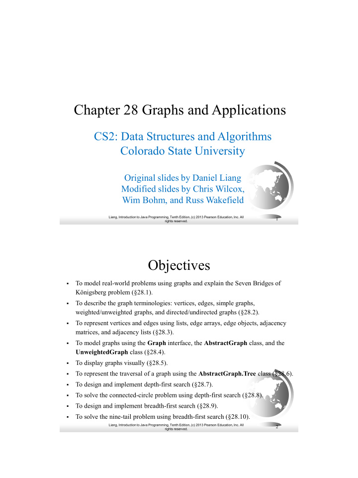 chapter 28 graphs and applications