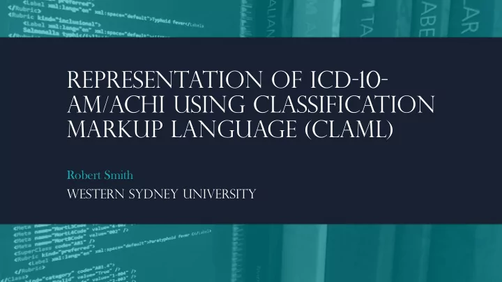 representation of icd 10