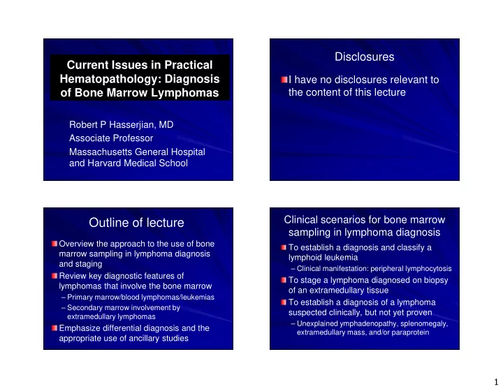 outline of lecture