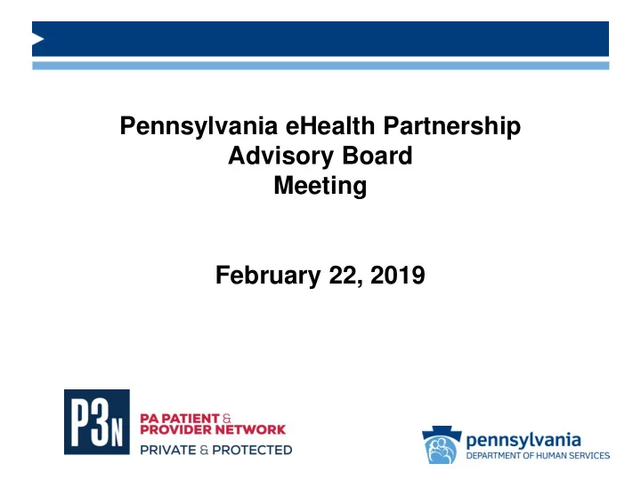 meeting february 22 2019 agenda