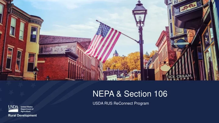 nepa amp section 106
