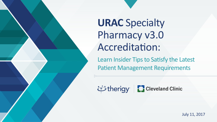 urac specialty pharmacy v3 0 accreditatjon