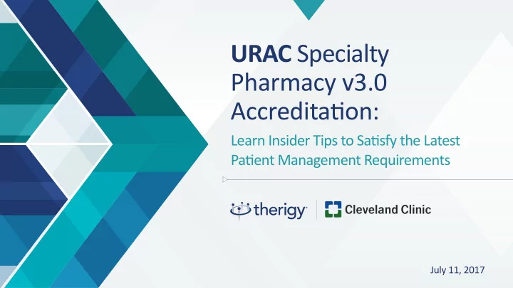 urac specialty pharmacy v3 0 accreditatjon