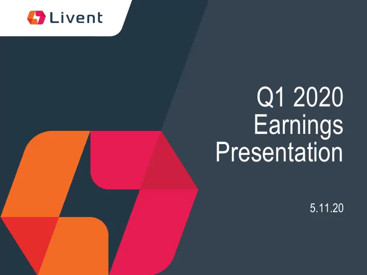 q1 2020 earnings
