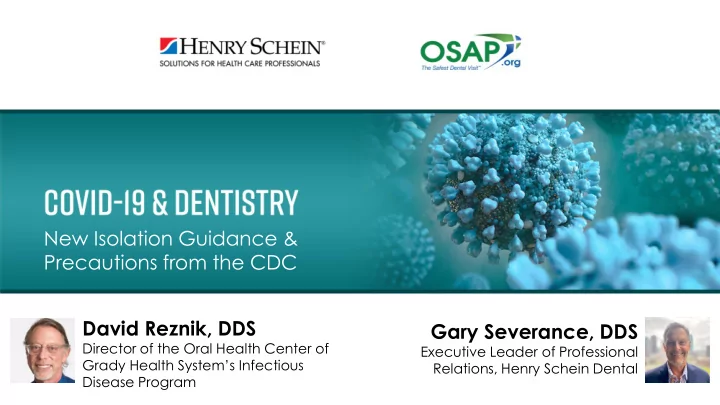 david reznik dds gary severance dds