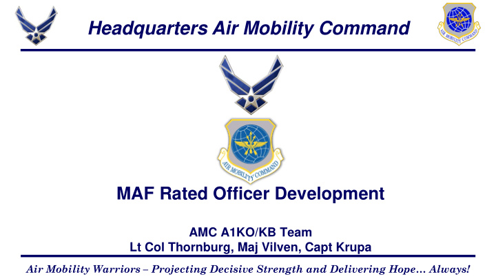 headquarters air mobility command