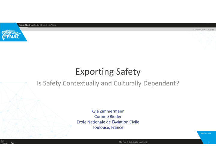 exporting safety