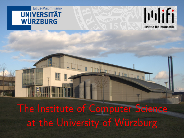 the institute of computer science at the university of w