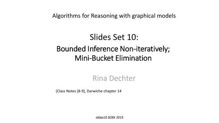 slides set 10