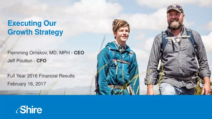 executing our growth strategy