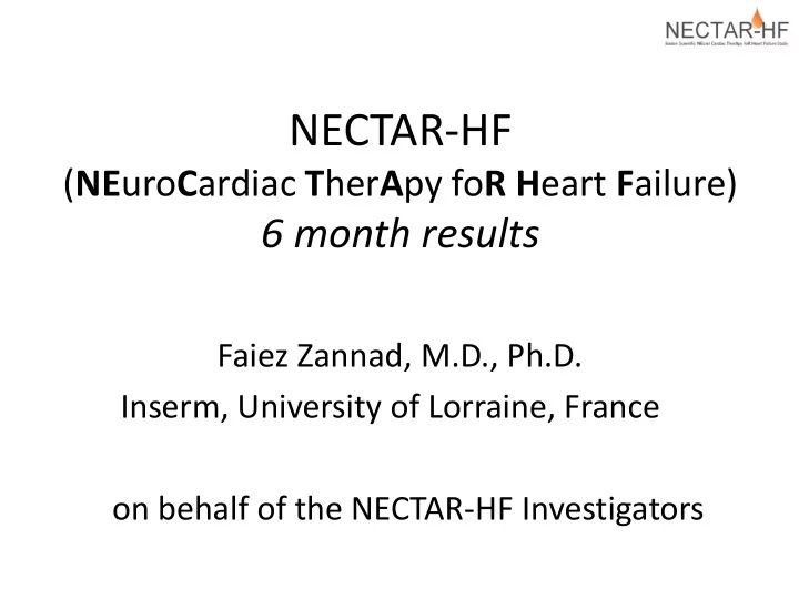 nectar hf