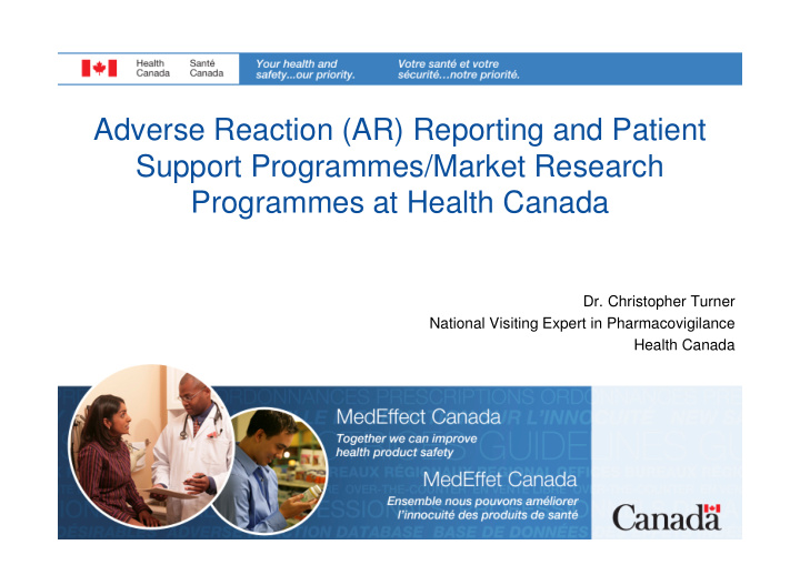 adverse reaction ar reporting and patient support