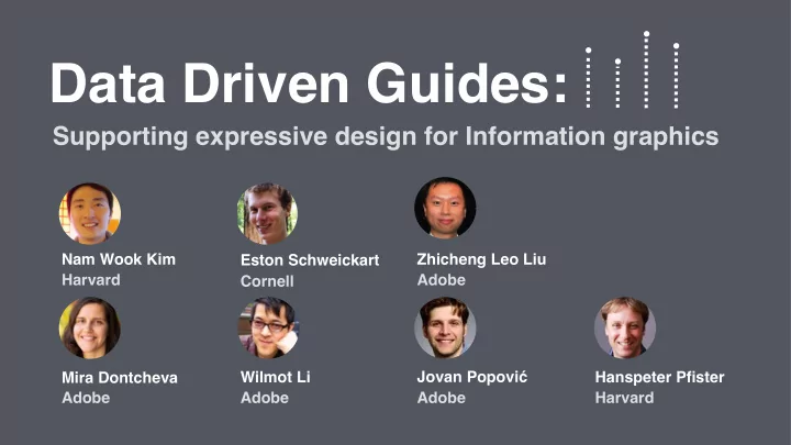 data driven guides