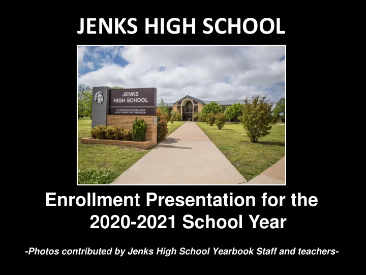jenks high school