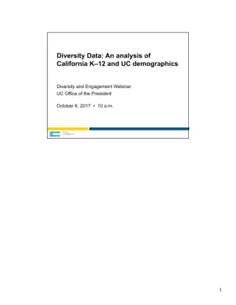 1  2  3  4 The term under  represented minority (URM) is typically used to mean the three