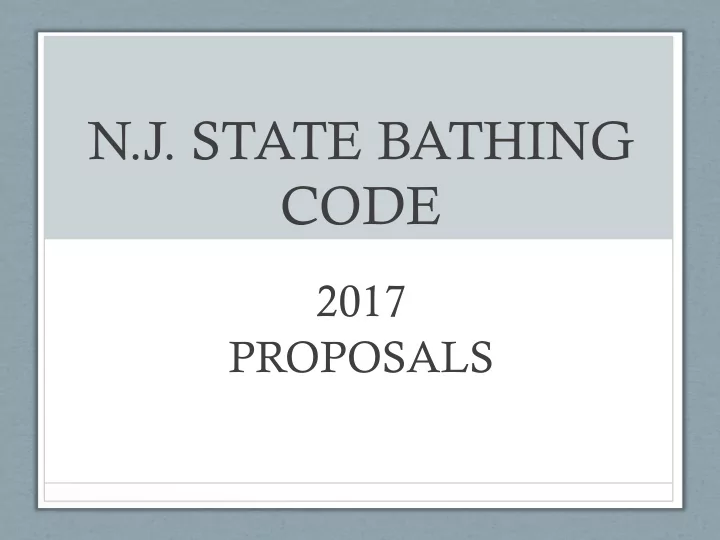 n j state bathing