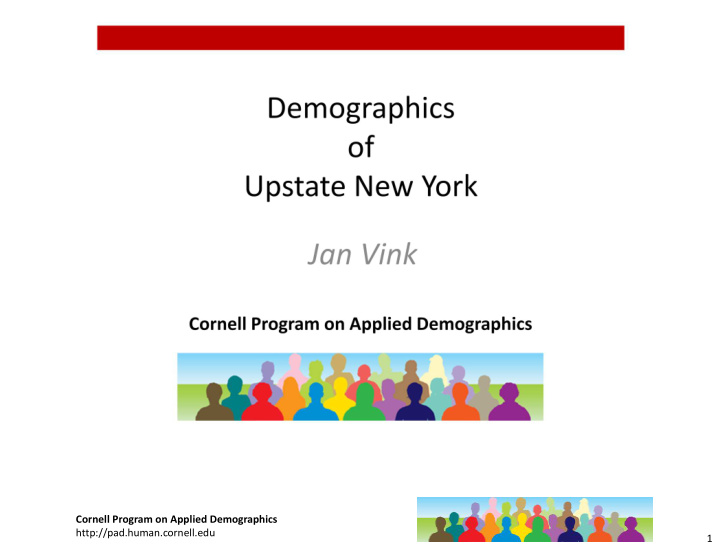 cornell program on applied demographics http pad human