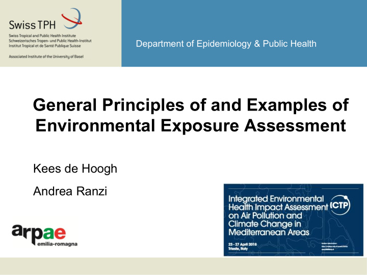 general principles of and examples of environmental