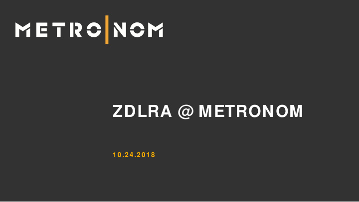 zdlra metronom