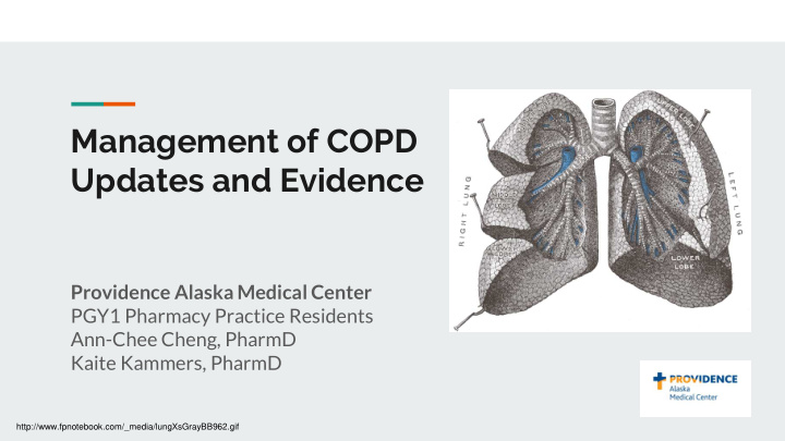 management of copd