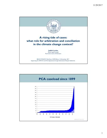 PCA caseload since 1899  325  300  275  250  225  200  175  150  125  100  75  50  25  0  1900