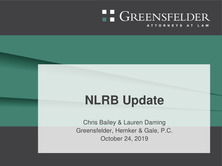 nlrb update