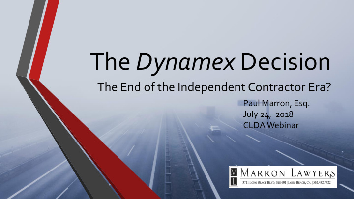 the dynamex decision