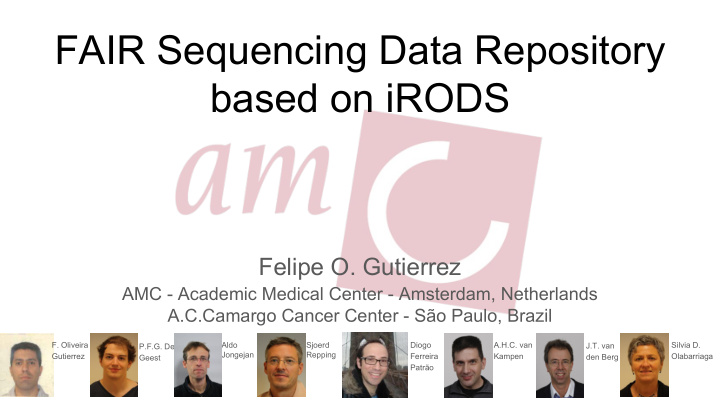 fair sequencing data repository based on irods