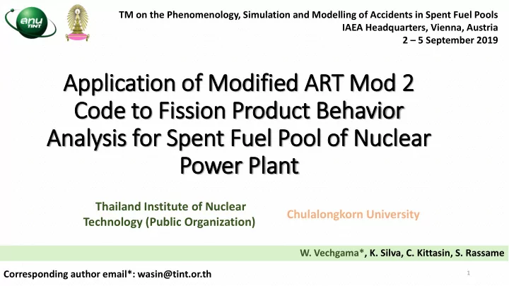 application of modified art mod 2 2