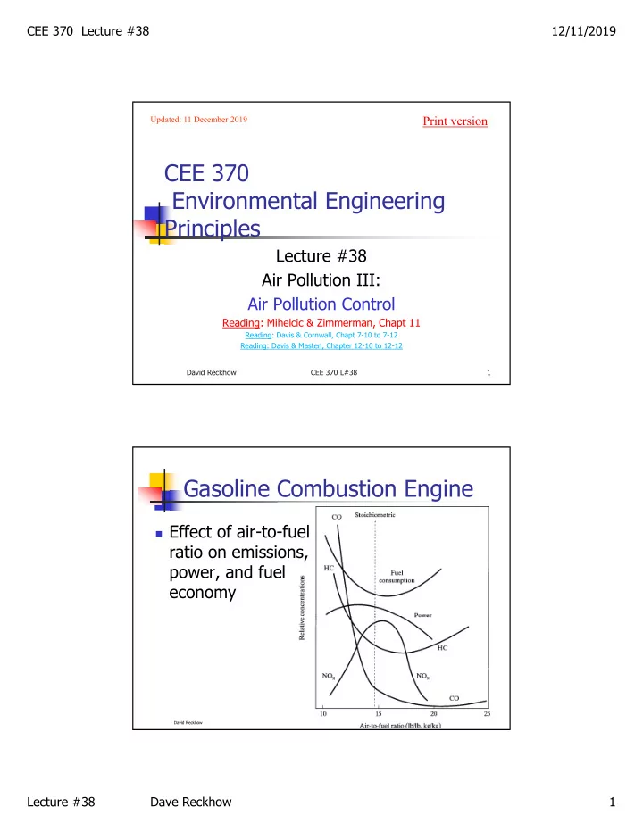 cee 370 environmental engineering principles