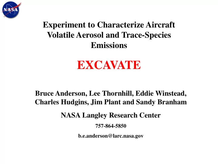 excavate