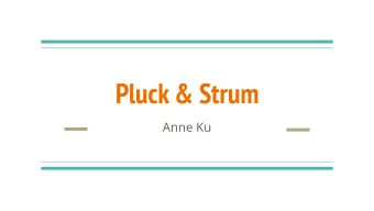 Pluck &amp; Strum  Anne Ku  Raindrops Keep Fallin on My Head (1969)  Original key of F