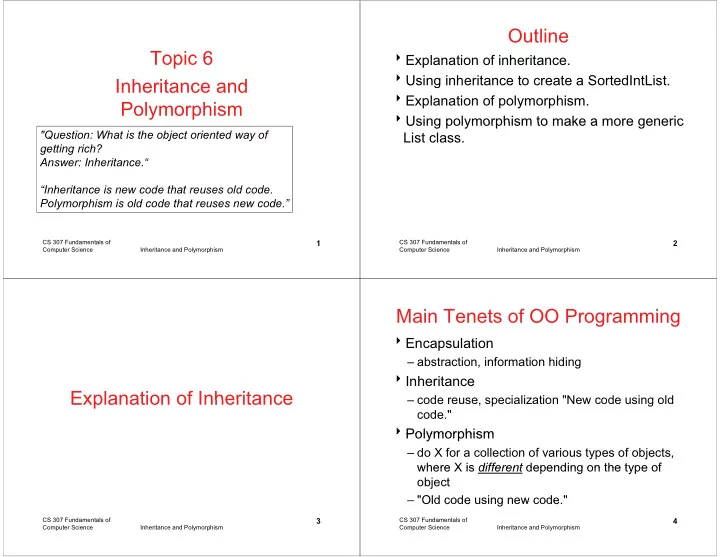 outline topic 6 topic 6