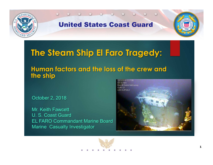the steam ship el faro tragedy