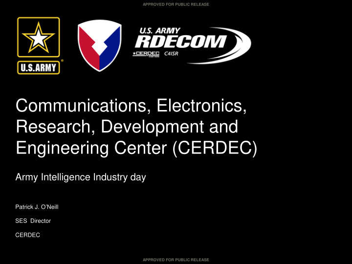 communications electronics research development and