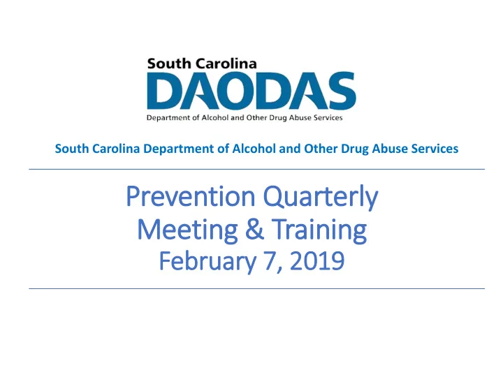 meeting training