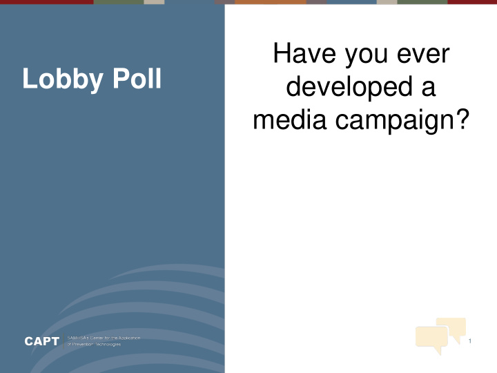 lobby poll developed a
