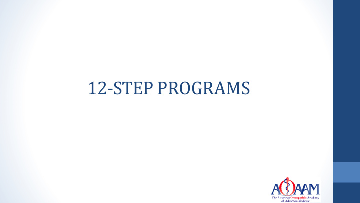 12 step programs alcoholics anonymous the preamble