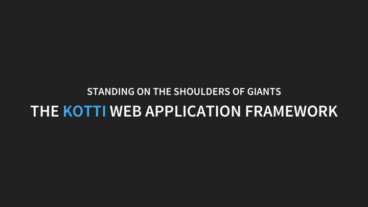 the kotti web application framework andreas kaiser