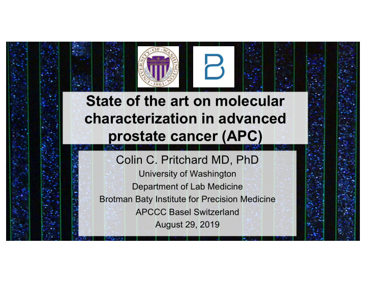 state of the art on molecular characterization in