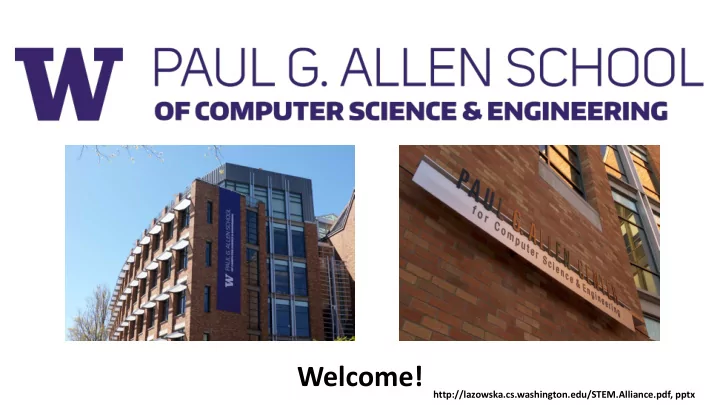 welcome