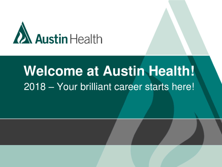 welcome at austin health