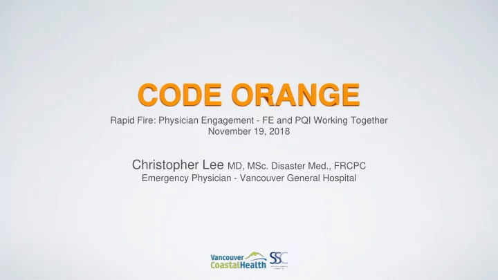 code orange