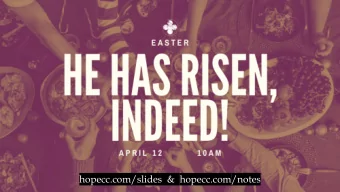 hopecc.com/slides  &amp;  hopecc.com/notes  Gods original table for us  Genesis 2:1517 15 The