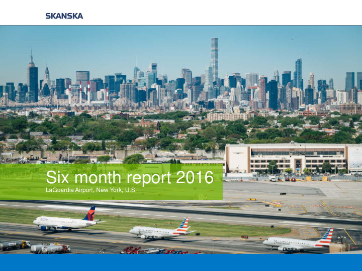 six month report 2016
