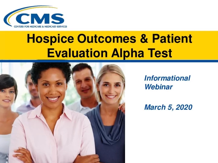 hospice outcomes patient