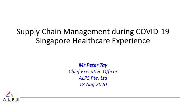 singapore healthcare experience